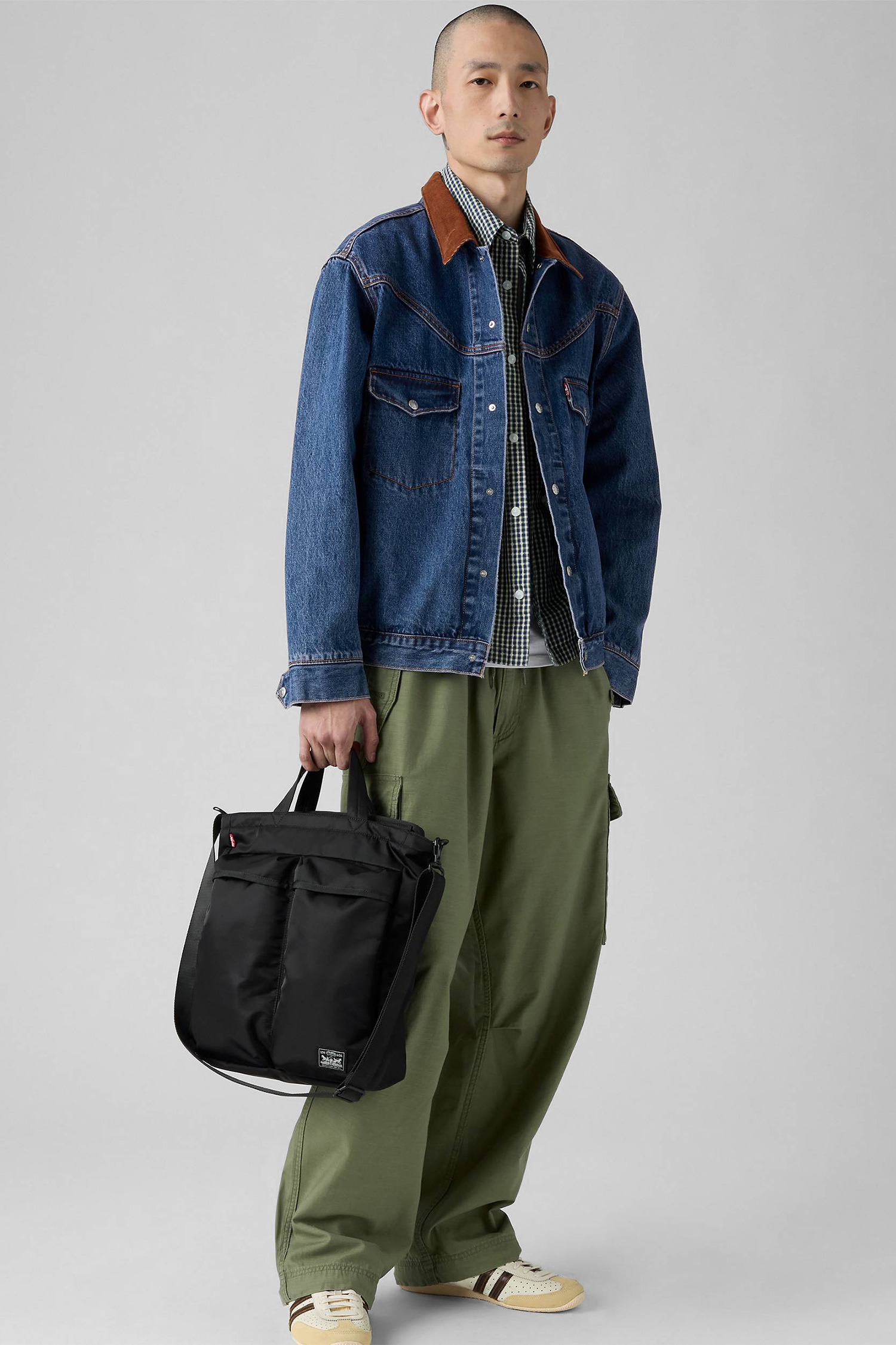 Чоловіча чорна сумка Levi’s® 004C2;0002