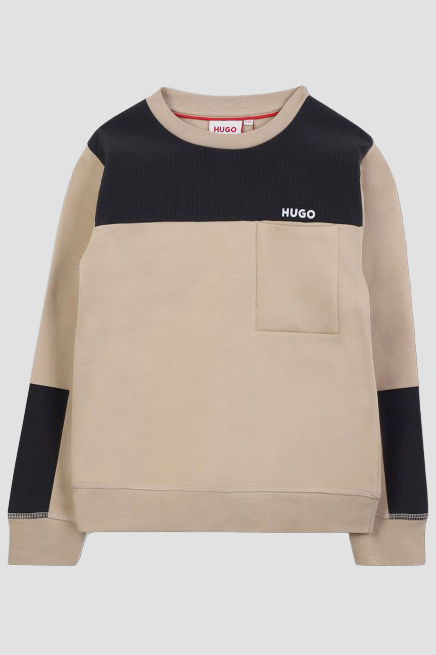 Дитячий бежевий світшот HUGO kids G00449;P90
