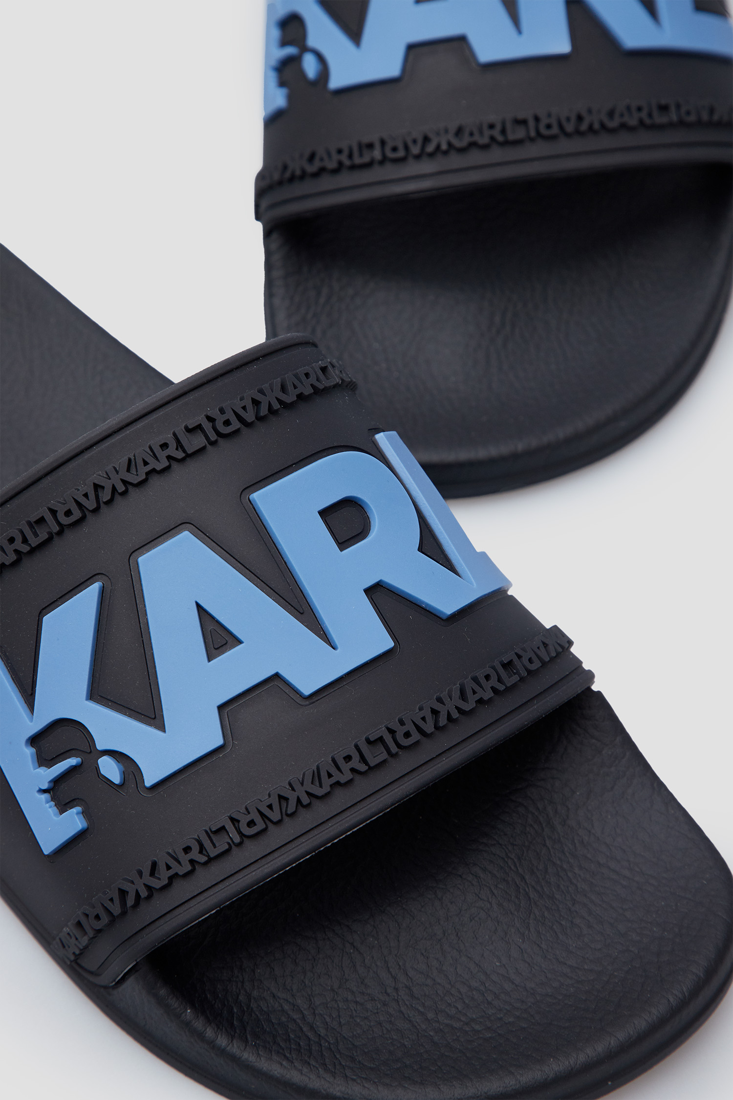 Мужские темно-синие слайдеры Karl Lagerfeld 542482.855025;690