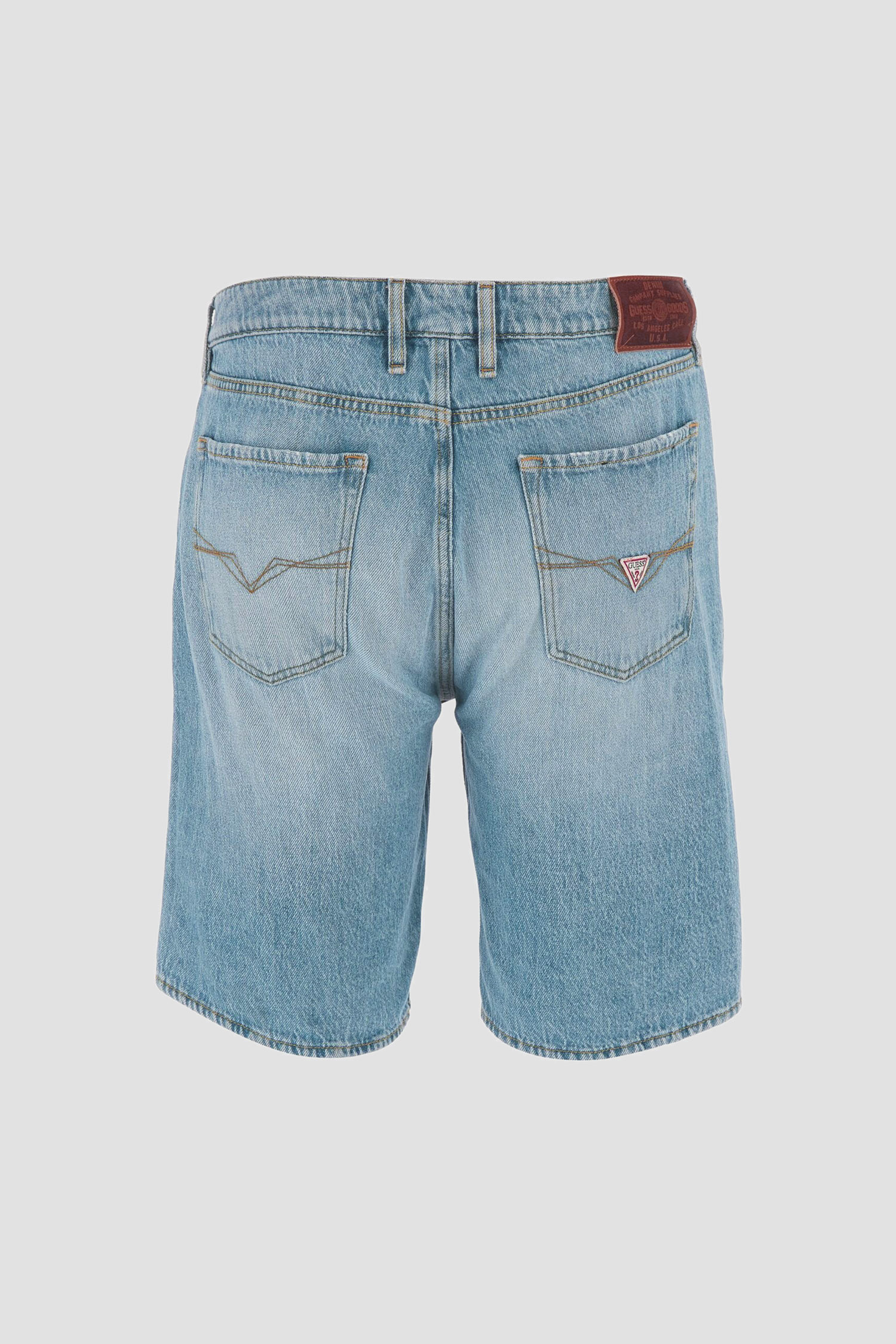 Мужские голубые джинсовые шорты Guess M3GD27.D4Z62;THMI