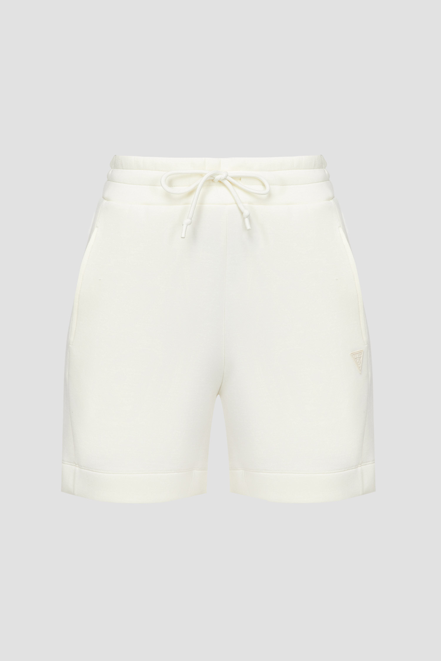 Женские белые шорты Guess V2YD10.K7UW2;G1CX