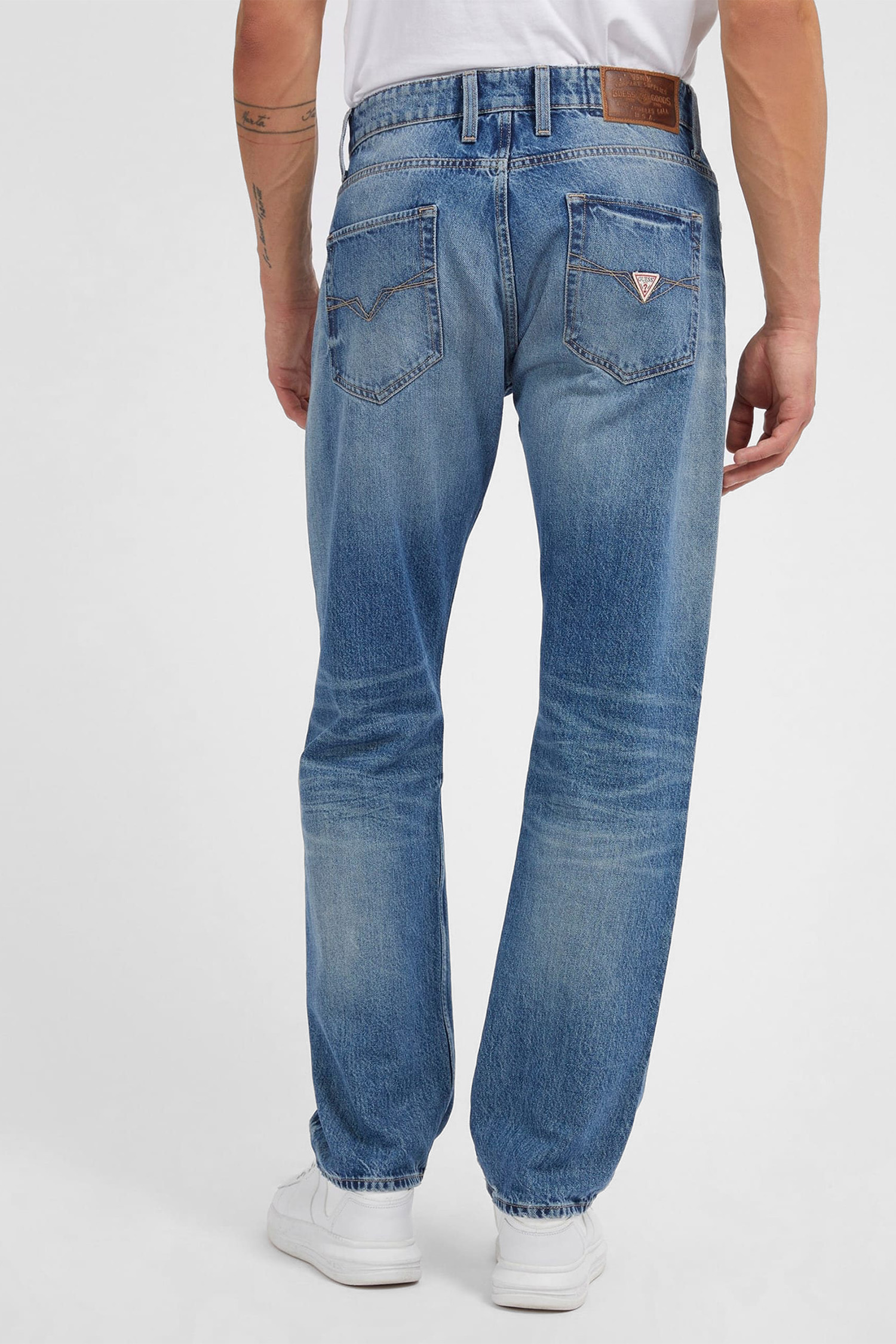 Мужские голубые джинсы Guess M3GA31.D4T9G;BCIT