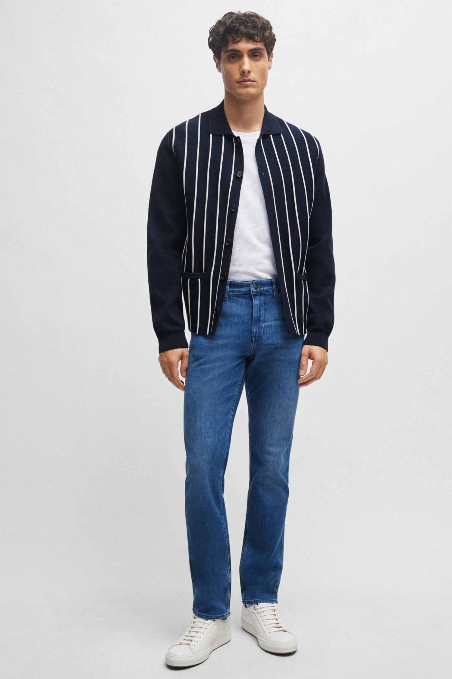 Чоловічі сині джинси BOSS 50470506;420