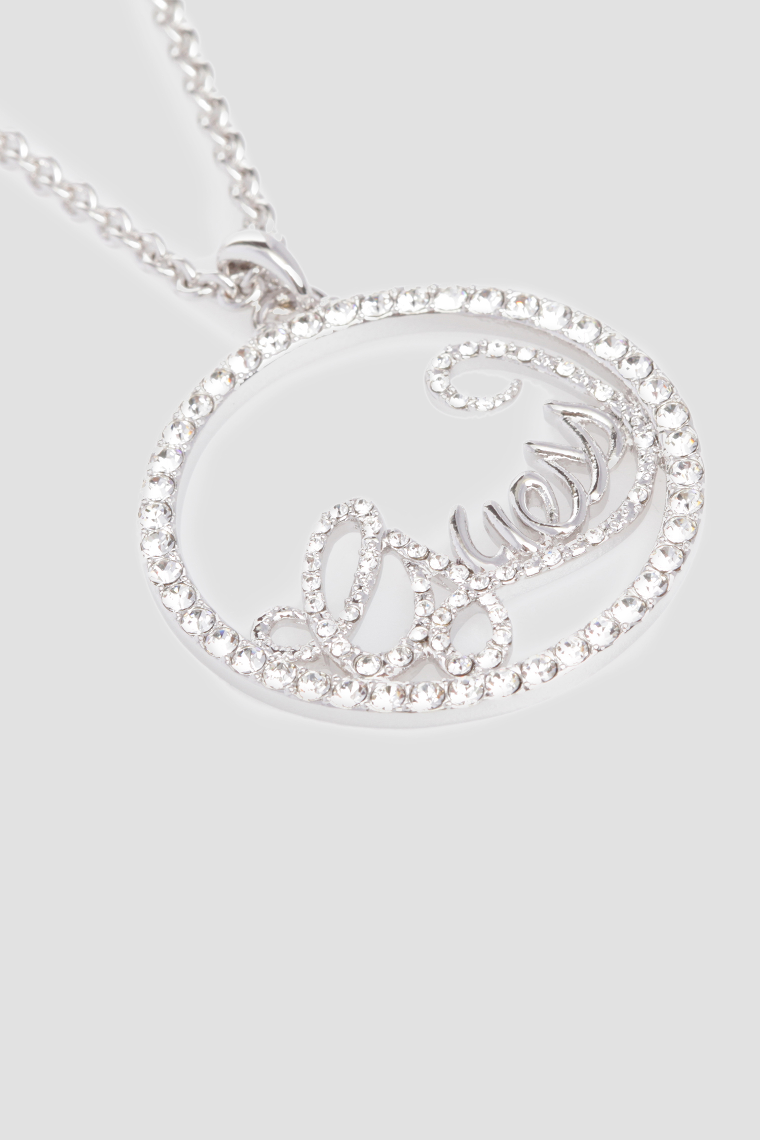 Жіноча срібляста підвіска Guess UBN85084