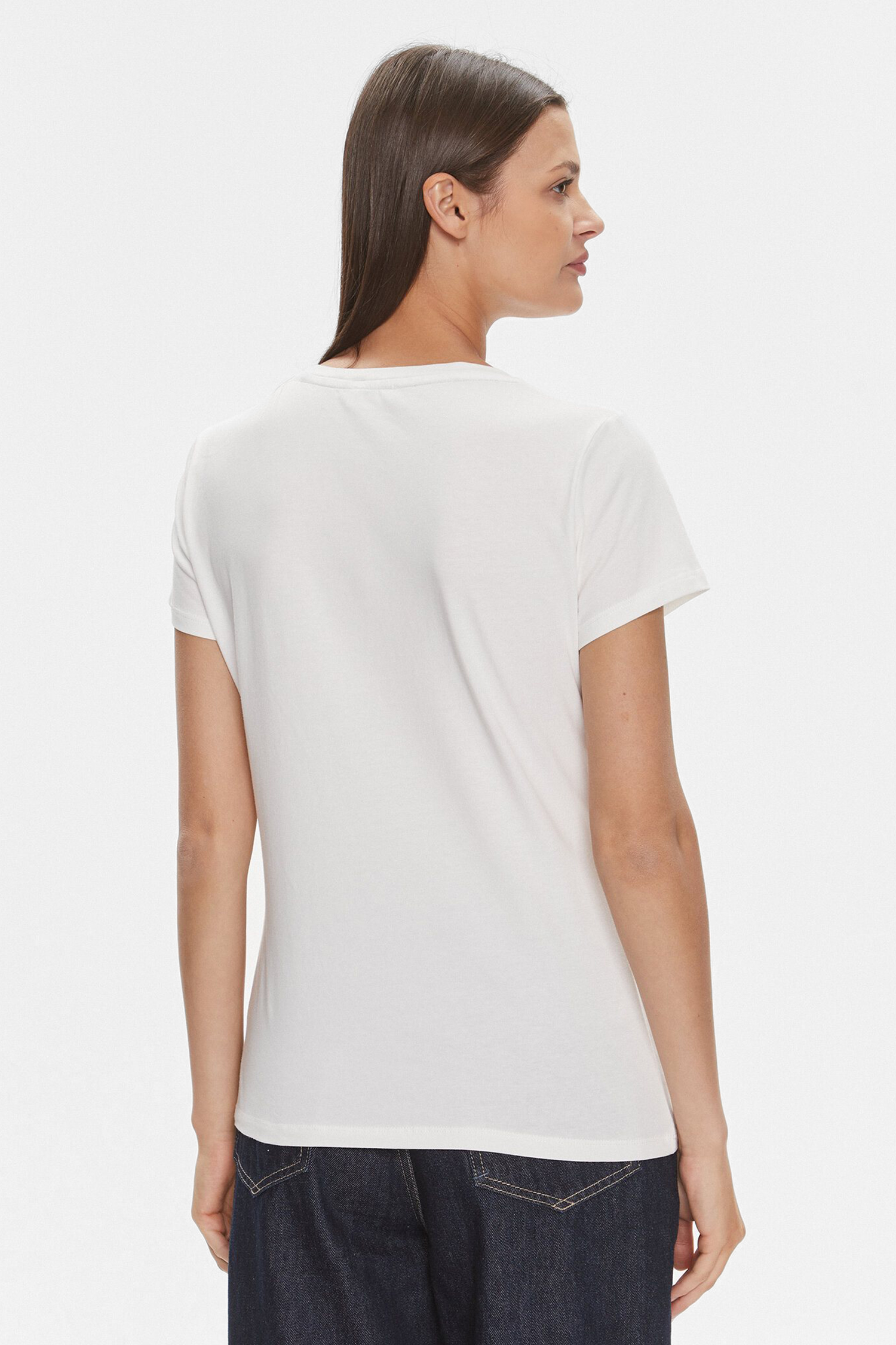 Женская белая футболка Liu Jo TA4136.JS003;R9291