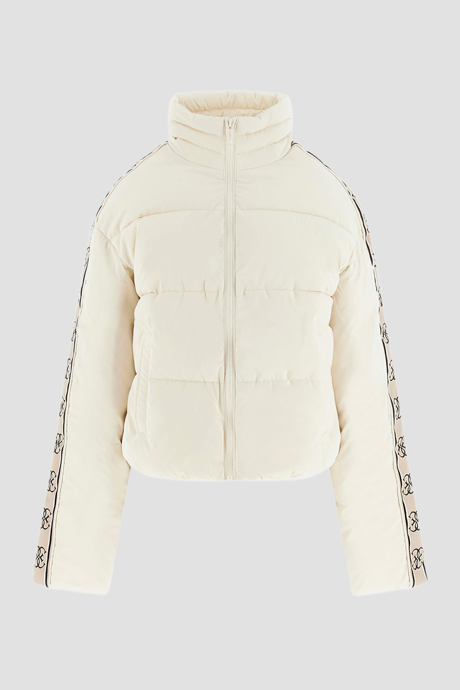 Жіноча бежева куртка Guess V5BL11.WGYC2;G6K5