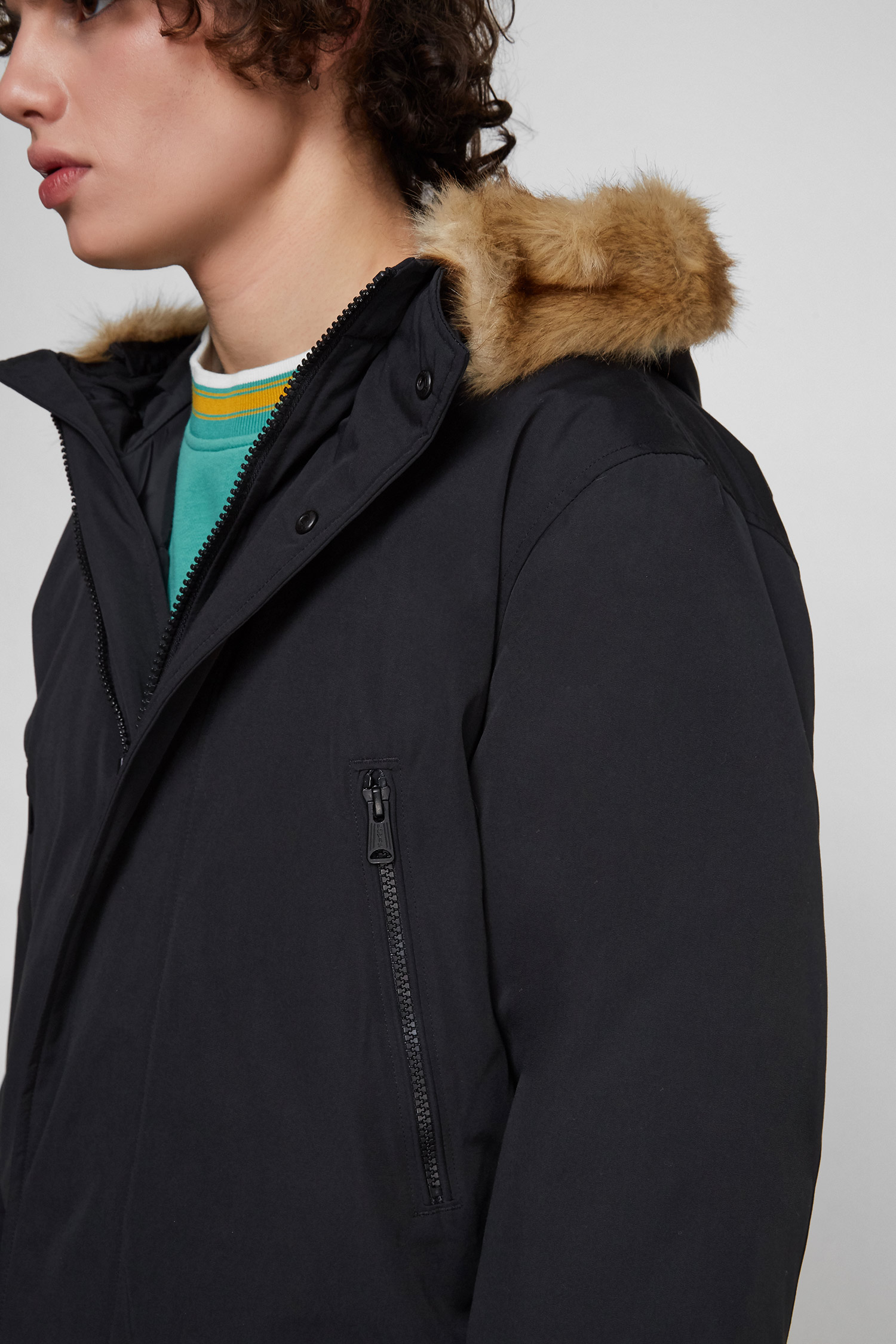 Чоловіча чорна парка Levi’s® 27324;0002