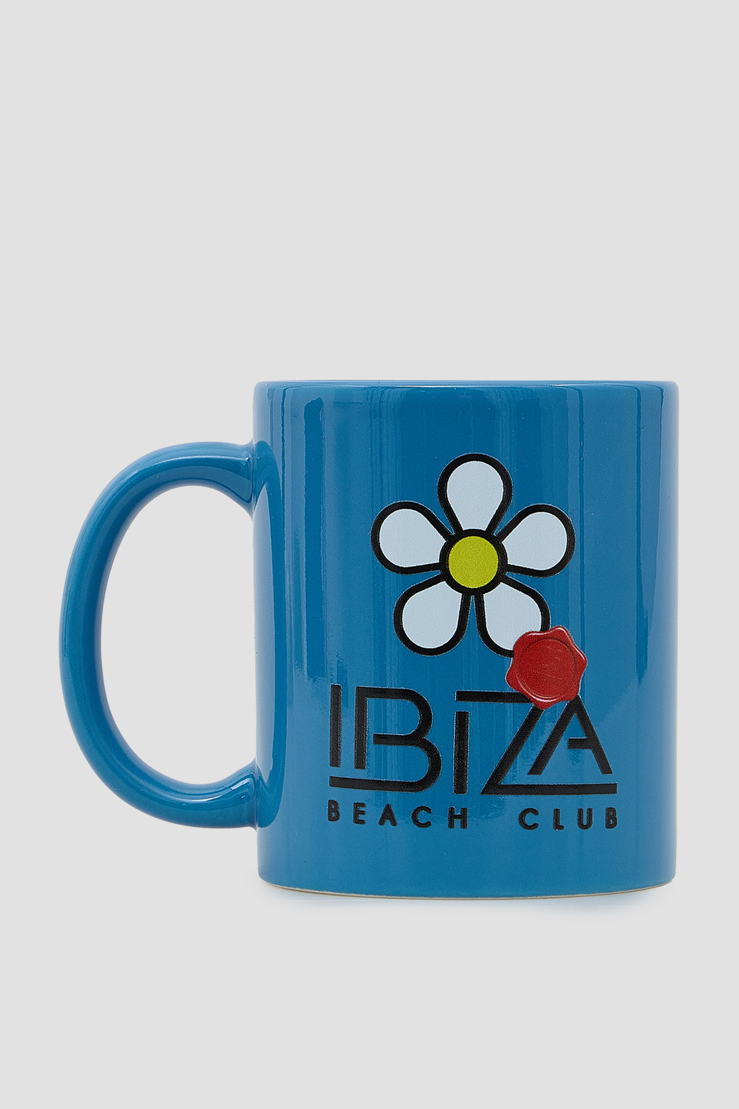 Синяя кружка IBIZA Чашка-6;Ромашка.Син