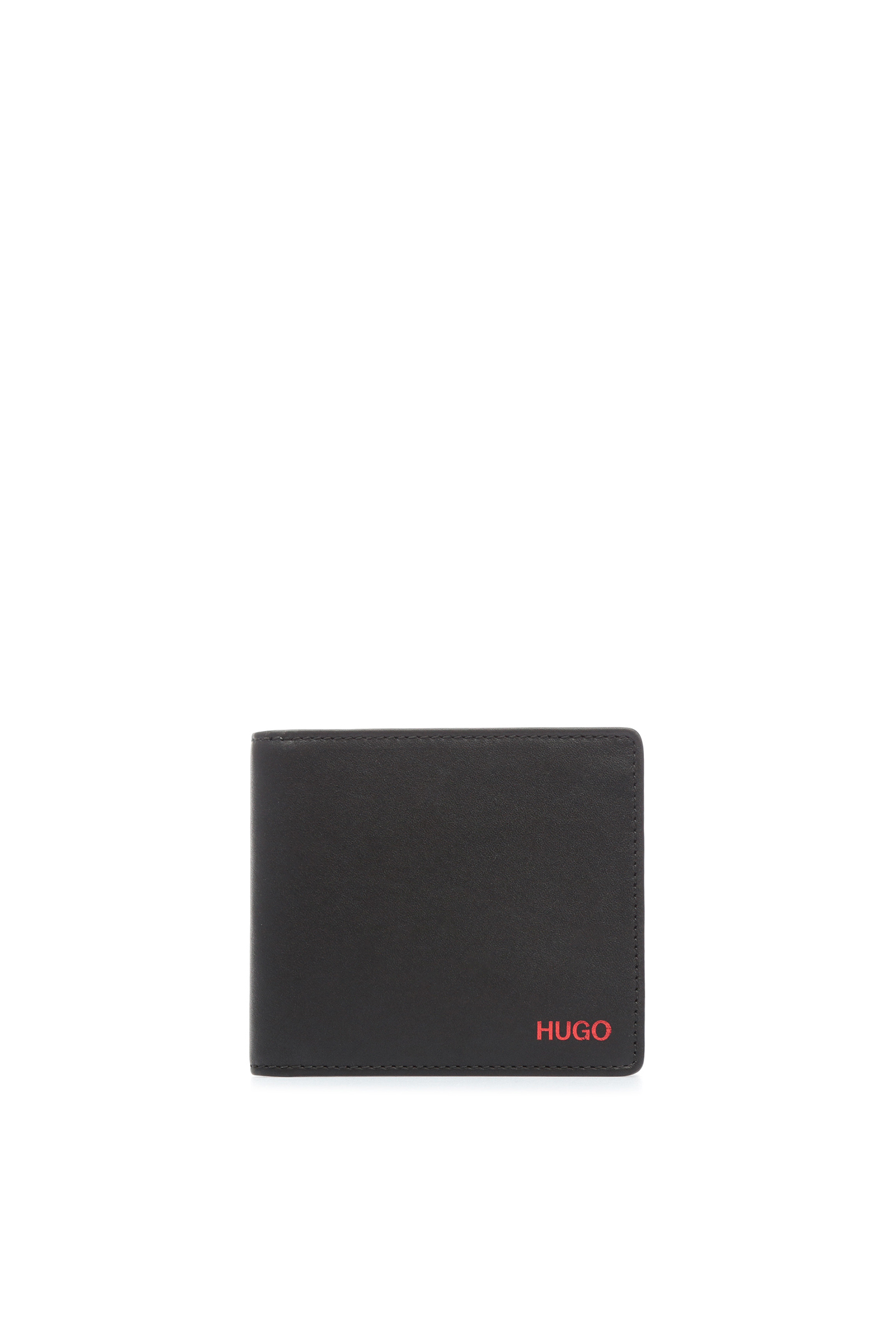 Мужской черный кожаный кошелек HUGO 50312006;006