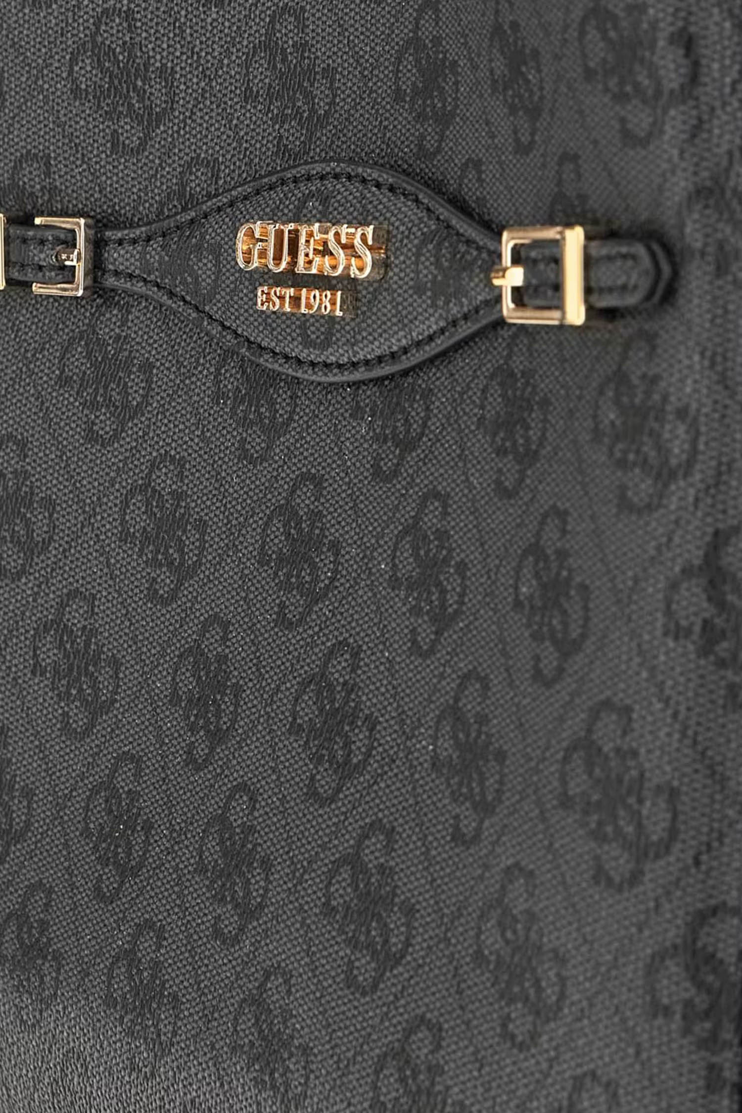 Жіноча темно-сіра сумка з візерунком Guess HWSG96.52010;CLO