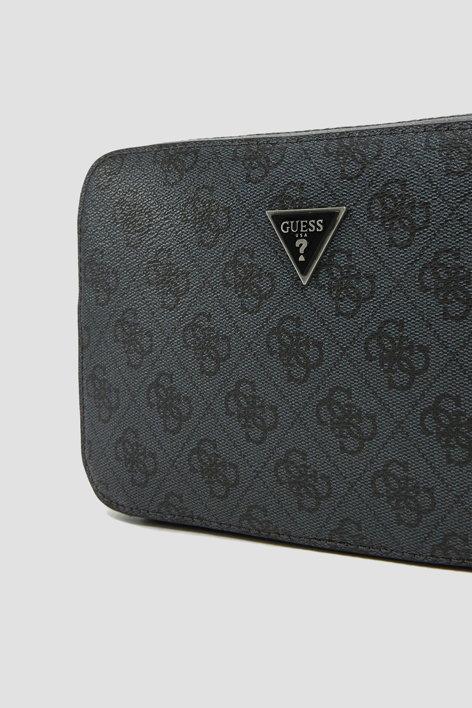 Мужская черная сумка с узором Guess PMMILO.P5245;BLA