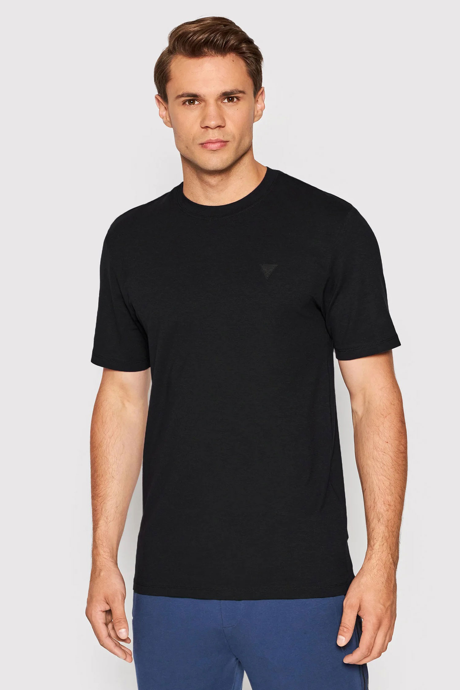 Мужская черная футболка Guess Z2YI12.JR06K;JBLK
