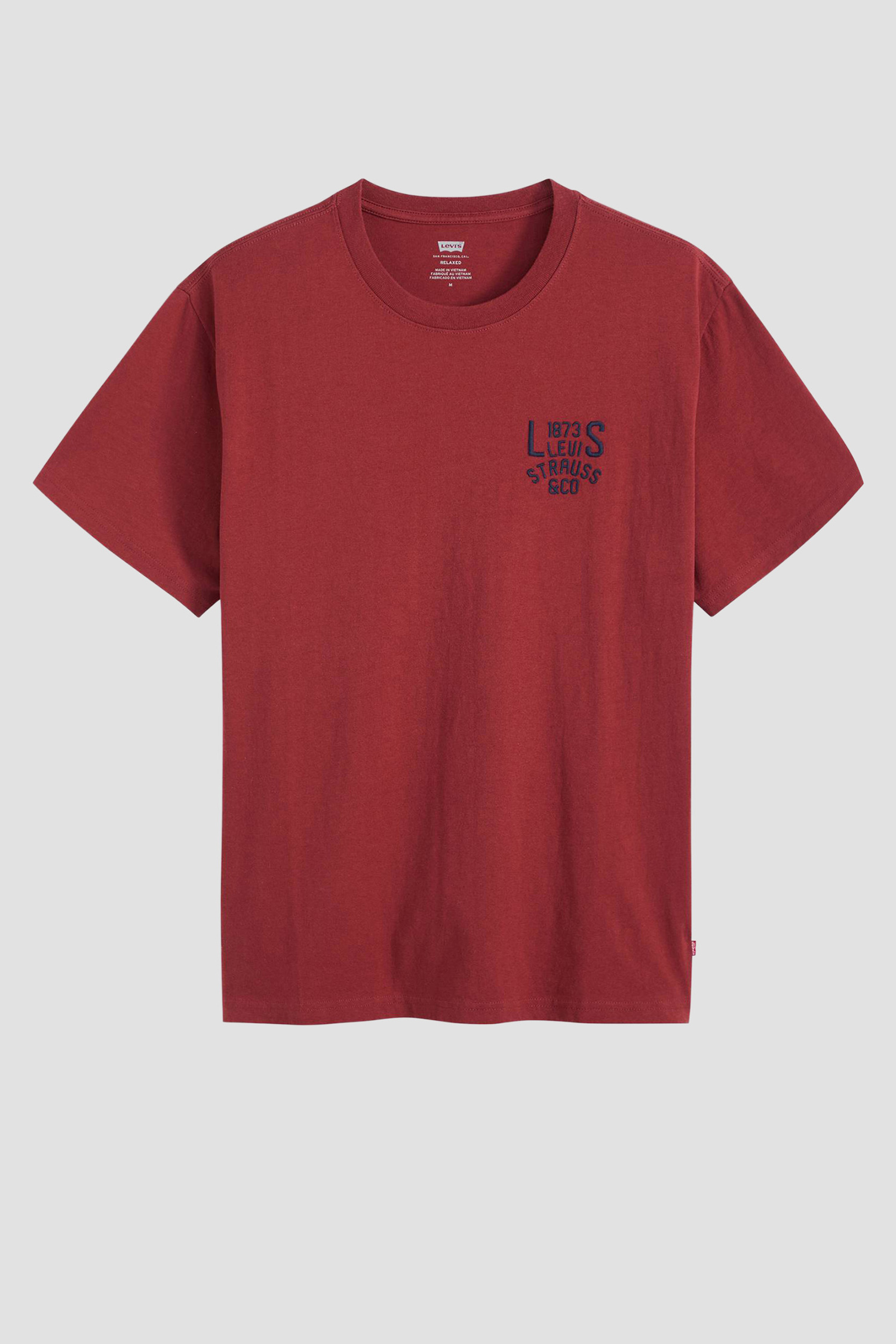 Мужская бордовая футболка Levi’s® 16143;2089