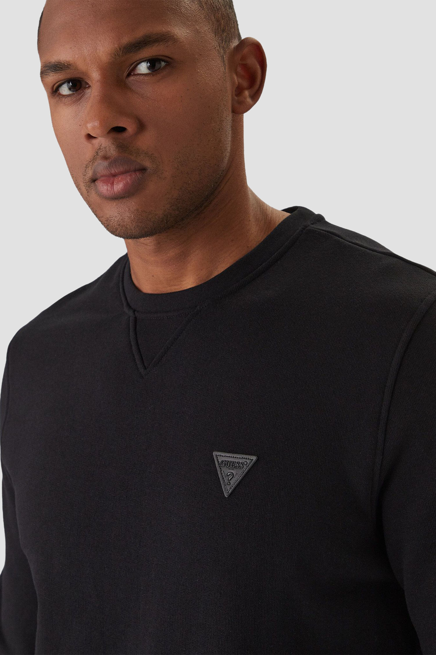 Чоловічий чорний світшот Guess M6RQ08.KCN01;JBLK