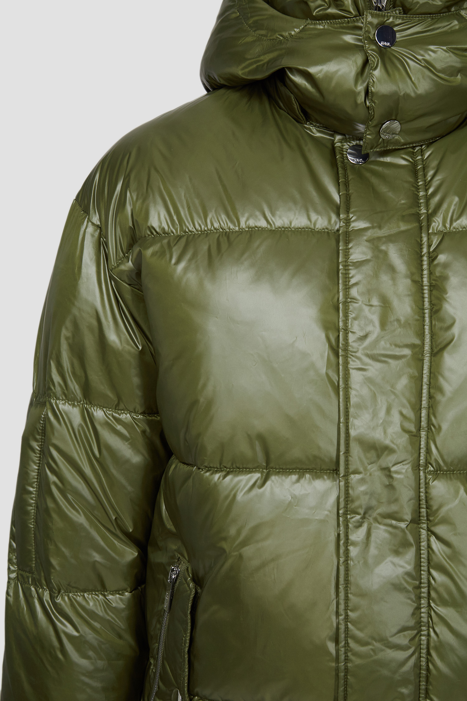 Мужская зеленая куртка Karl Lagerfeld 534513.505013;550