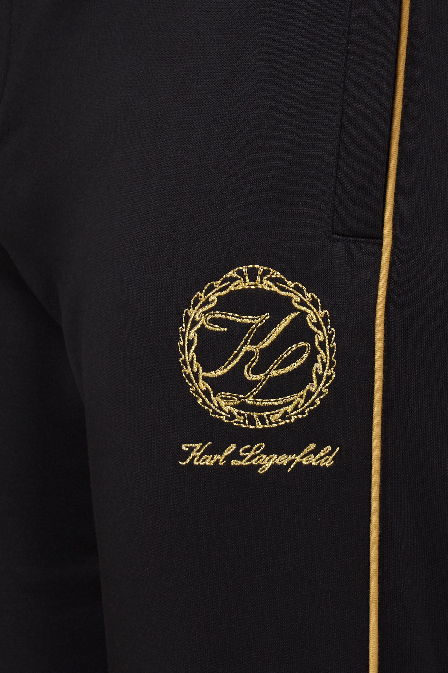 Мужские черные спортивные брюки Karl Lagerfeld 534905.705433;160