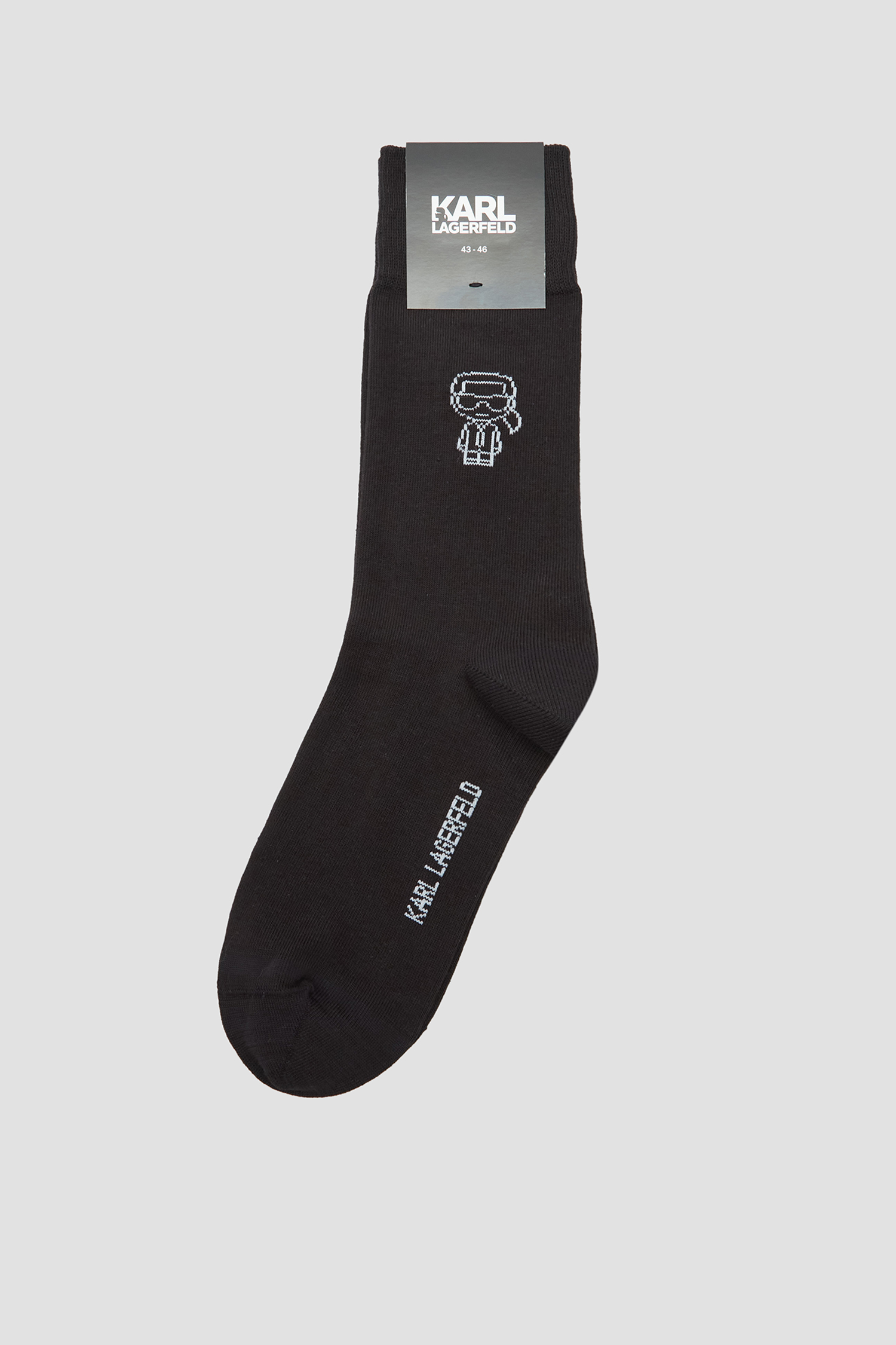 Чоловічі чорні шкарпетки Karl Lagerfeld 542102.805512;990