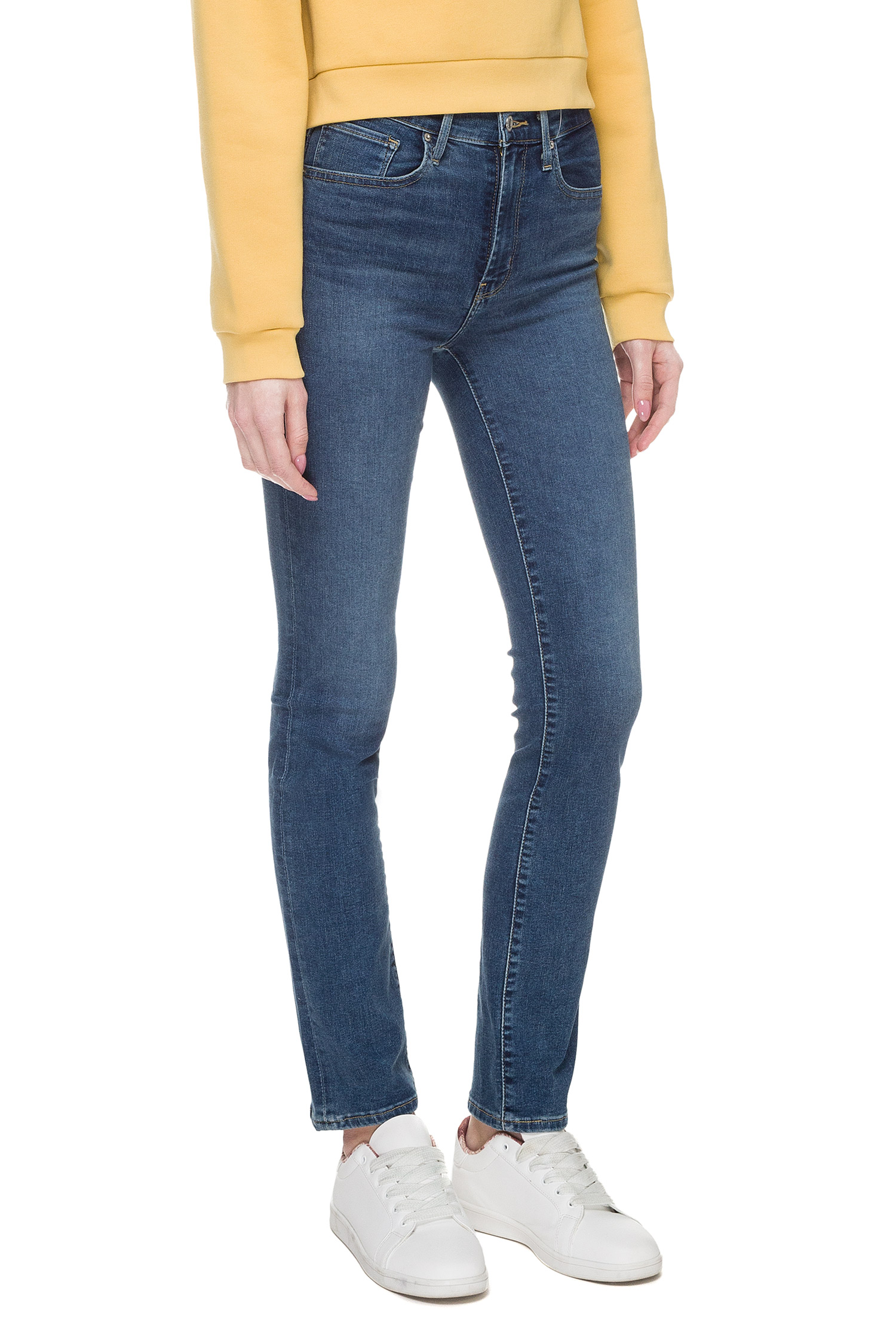 Жіночі сині джинси 724™ High Rise Straight Levi’s® 18883;0075