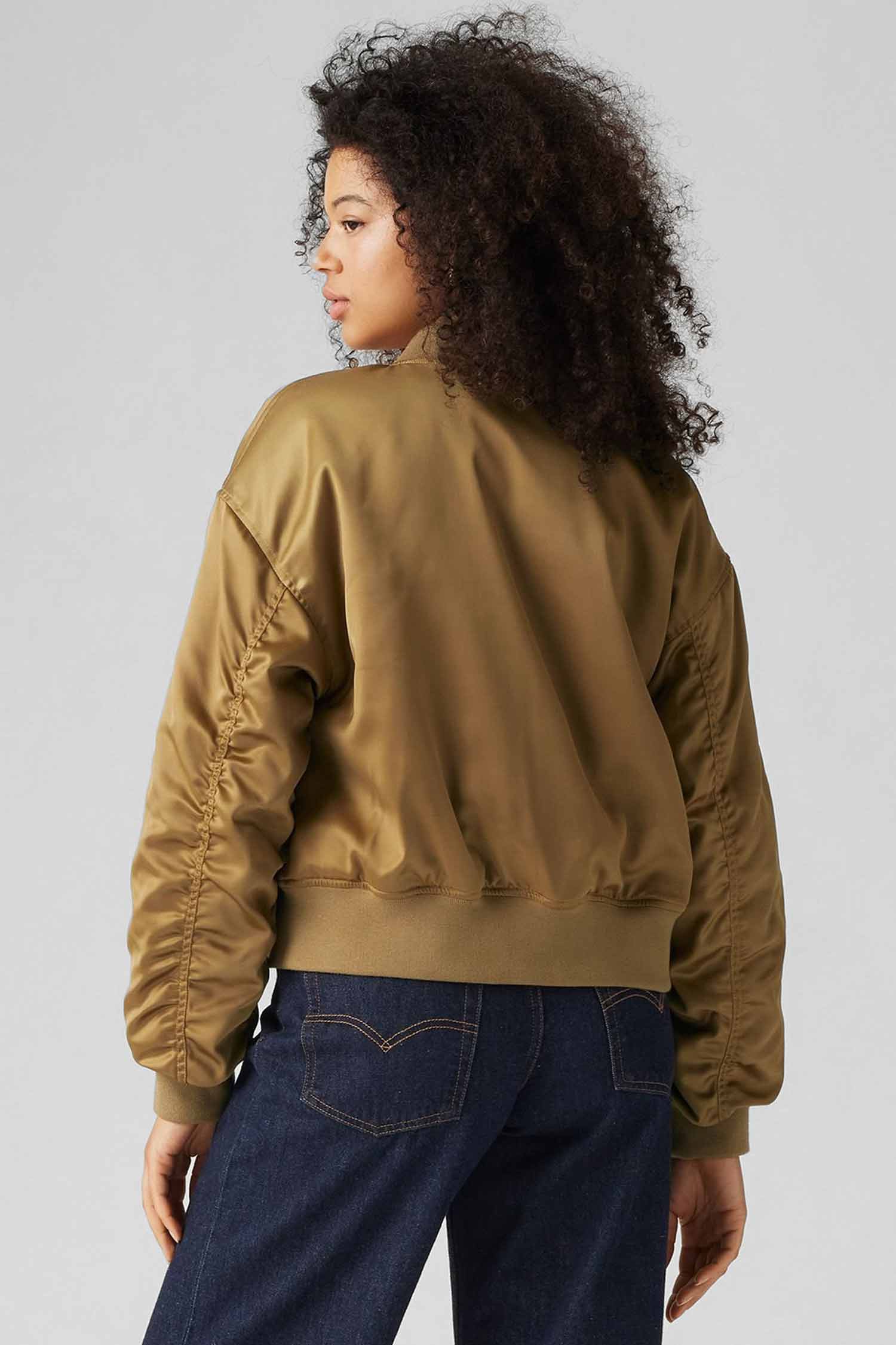 Женский коричневый бомбер Levi’s® A7262;0005