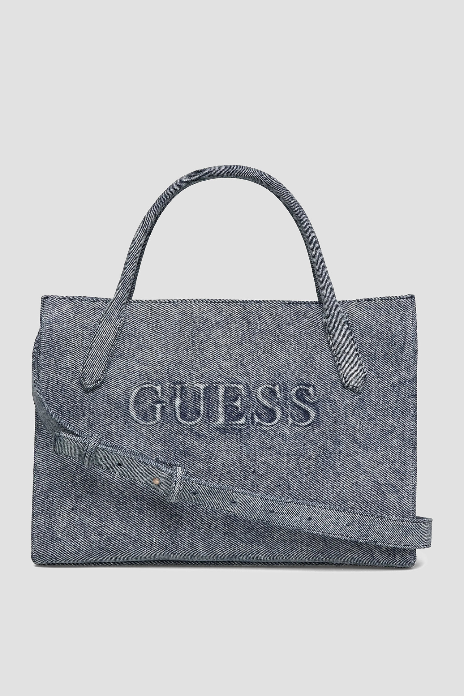 Жіноча синя джинсова сумка Guess HWDG97.69220;DEN