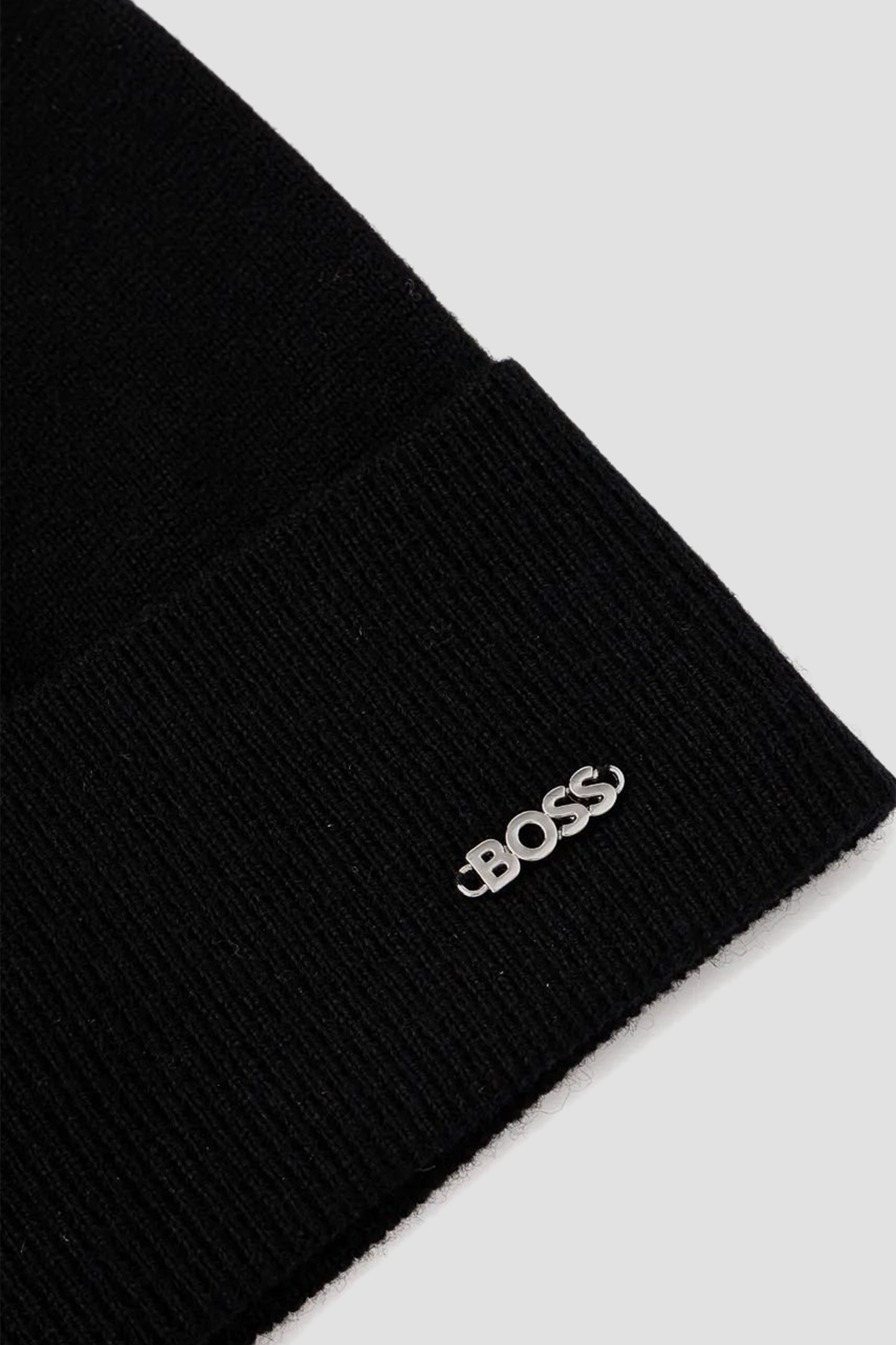 Женская черная шапка BOSS 50524276;001