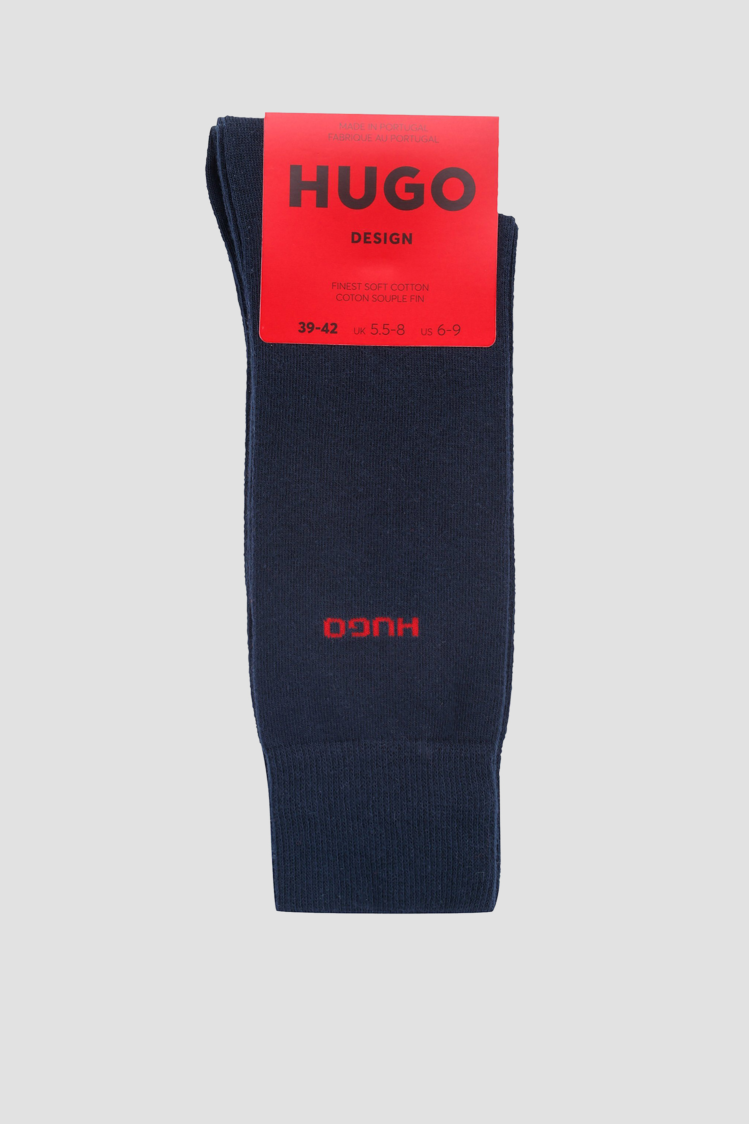 Мужские темно-синие носки (2 пары) HUGO 50468099;401